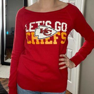PINK KC Chiefs Sweater
